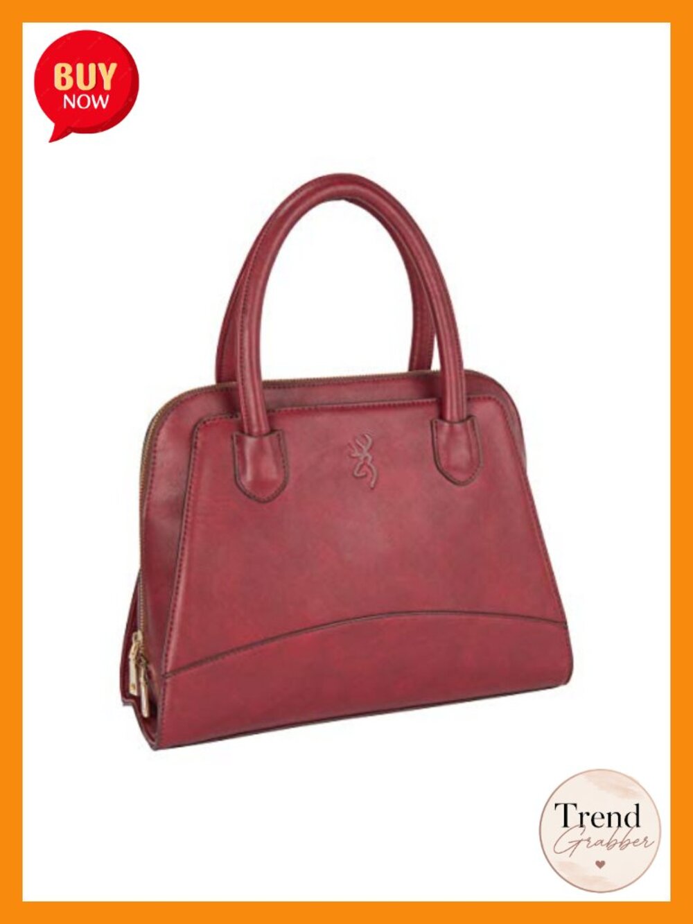 Concealed Carry Purse Satchel Handbag with Safety Locking Option
